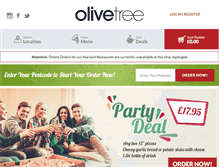 Tablet Screenshot of olivetreeuk.com